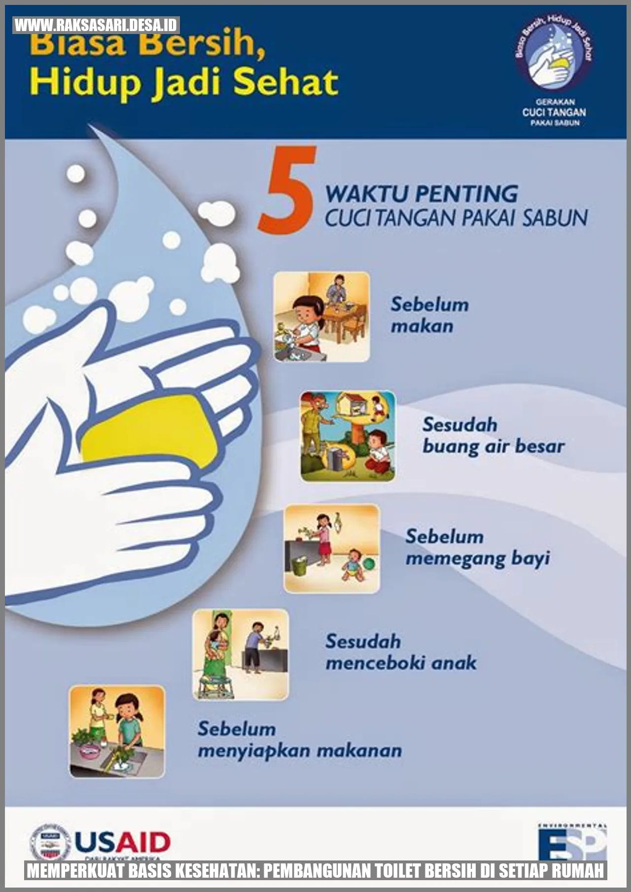 Memperkuat Basis Kesehatan: Pembangunan Toilet Bersih di Setiap Rumah