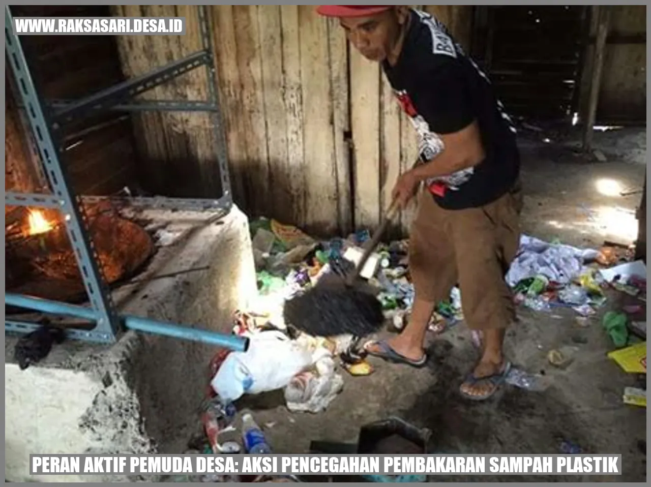 Peran Aktif Pemuda Desa: Aksi Pencegahan Pembakaran Sampah Plastik