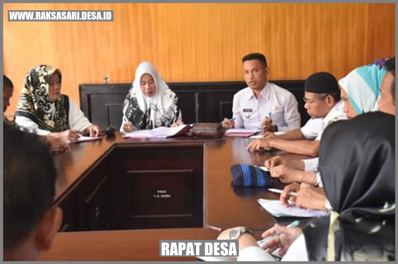 Rapat Desa